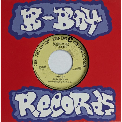 Boogie Down Productions - Poetry / My 9mm Goes Bang RSD - 7" Vinyl