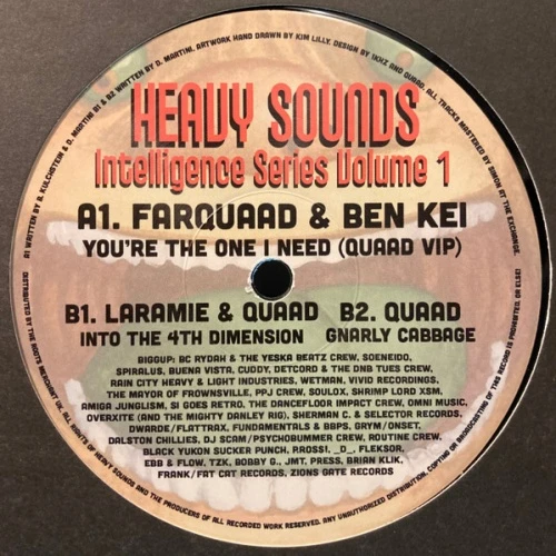 Various Artists - Intelligence Series Vol.1 - 12" Vinyl