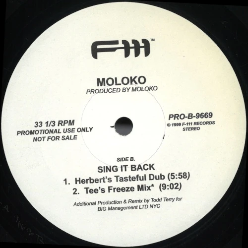 Moloko - Sing It Back Remixes - 12" Vinyl