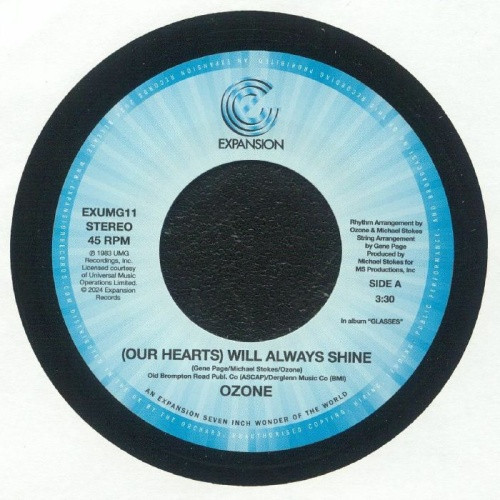 Ozone - Our Hearts Will Always Shine - 7" Vinyl