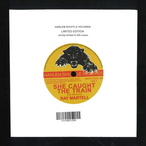 Ray Martell - She Caught The Train / Cora - 7" Vinyl