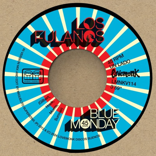 Los Fulanos - Blue Monday / Why Don't We Do Some Boogaloo? - 7" Vinyl