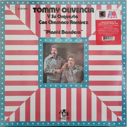 Tommy Olivencia Y Su Orquesta - Plante Bandera - LP Vinyl - Ear