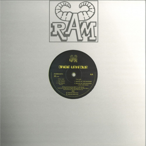 Origin Unknown - The Touch / Valley Of The Shadows - 12" Colored Vinyl
