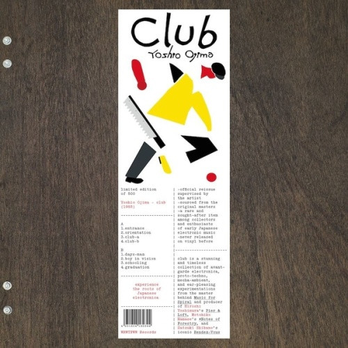Yoshio Ojima - Club - LP Vinyl