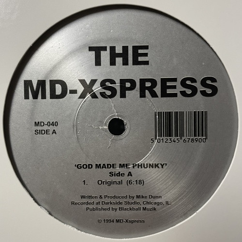 The MD X-Spress - God Made Me Phunky - 12" Vinyl