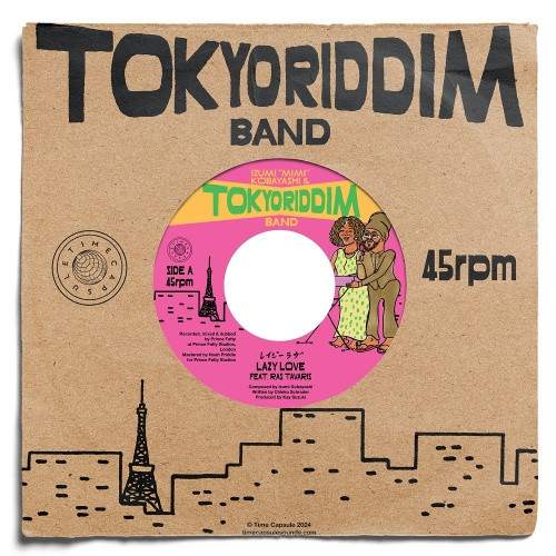 Izumi "Mimi" Kobayashi & Tokyo Riddim Band - Lazy Love - 7" Vinyl