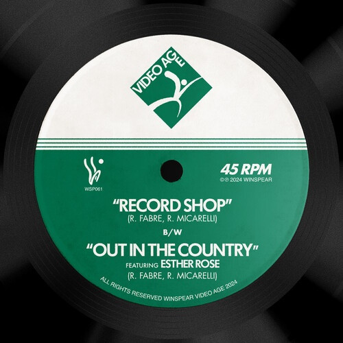 Video Age - Record Shop / Out In The Country - 7" Vinyl
