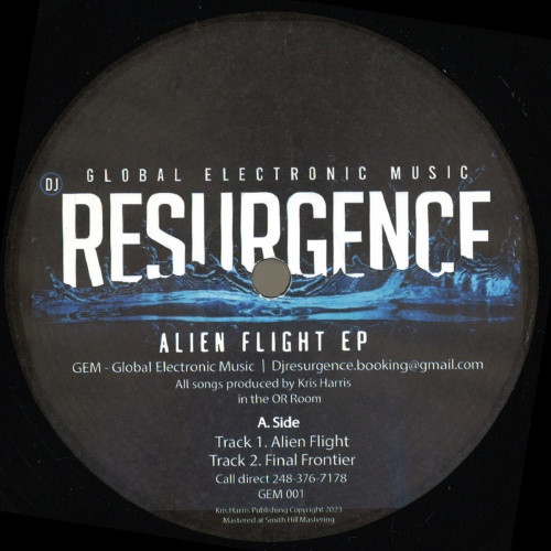 DJ Resurgence - Alien Flight Ep - 12" Vinyl