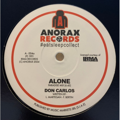 Don Carlos - Alone - 10" Vinyl