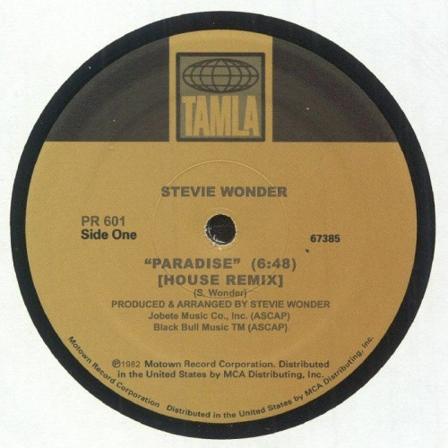 Stevie Wonder - Paradise (Remixes) - 12" Vinyl
