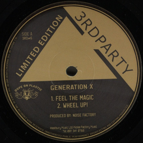 Noise Factory - Generation X - 12" Vinyl