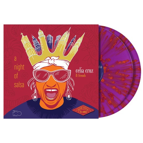 Celia Cruz & Friends - A Night Of Salsa - 2x LP Colored Vinyl
