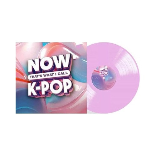 NOW THAT'S WHAT I CALL K-POP アナログレコード Various Artists - Now That's What I Call K-Pop - LP Pink Vinyl