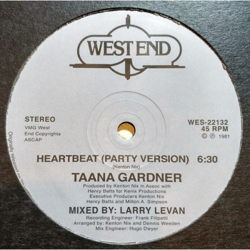 Taana Gardner - Heartbeat - 12" Vinyl