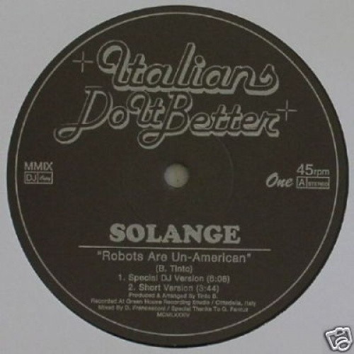 Solange - Robots Are Un-American - 12" Vinyl