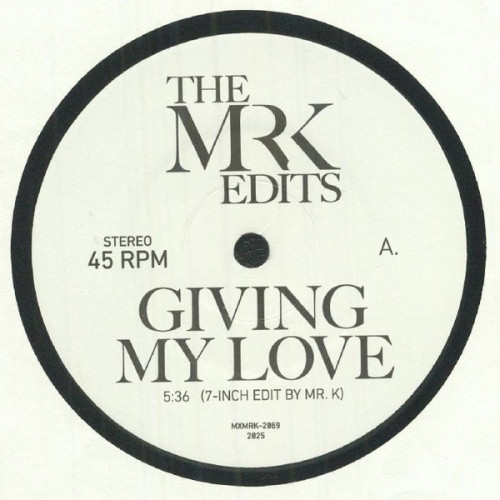 Janice McClain / The Ritchie Family - Giving My Love /Brazil (Mr. K Edits) - 7" Vinyl