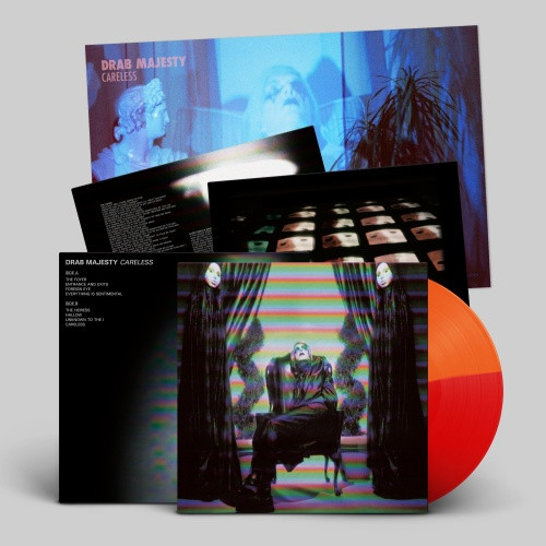 Drab Majesty - Careless - LP Red/Orange Vinyl
