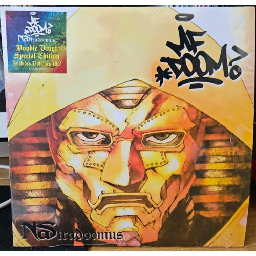 Nas Nastradoomus mf doom vol.1 2LPレコード MF Doom & Nas - Nastradoomus Vol. 1 & 2 - LP Colored Vinyl - Ear