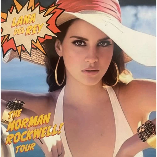 Lana Del Rey - Crimson & Clover - Norman Rockwell Tour 2019 Pt. 1 - LP Vinyl