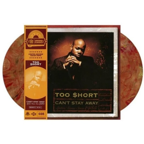 Too $hort - Can't Stay Away - 2x LP Colored Vinyl