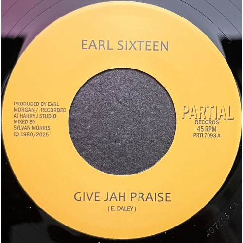 Earl Sixteen - Give Jah Praise - 7" Vinyl