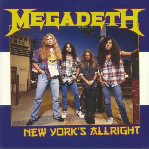 Megadeth - New York's Allright: Live At Webster Hall New York 10/25/94 - LP Vinyl