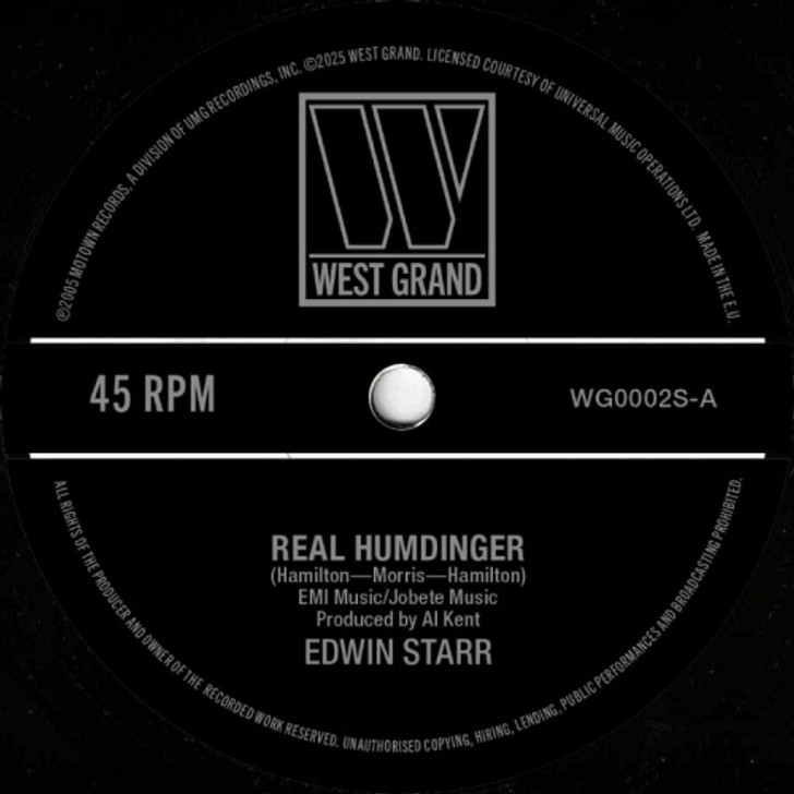 Edwin Starr - Real Humdinger - 7" Vinyl