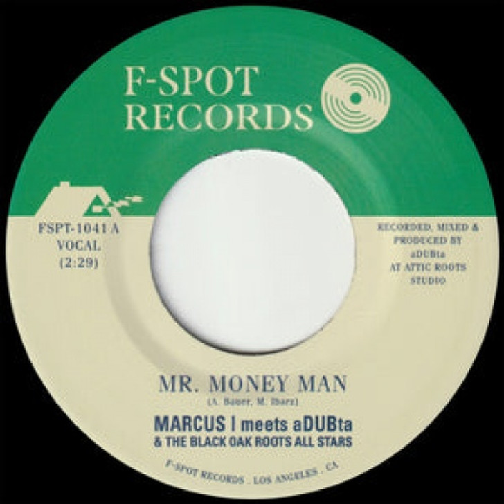 Marcus I meets aDUBta - Mr. Money Man - 7" Vinyl