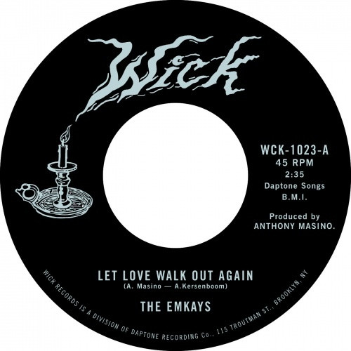 The Emkays - Let Love Walk Out Again - 7" Vinyl