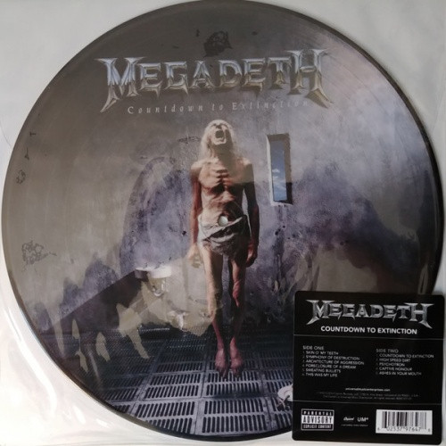 Megadeth - Countdown To Extinction - LP Picture Disc Vinyl - Ear