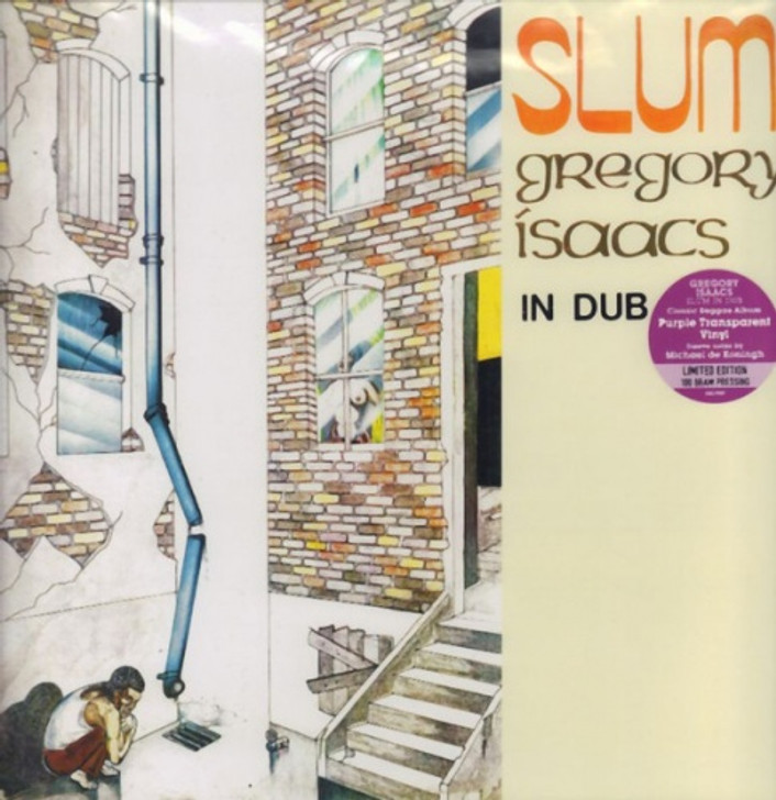 Gregory Isaacs - Slum In Dub - LP Colored Vinyl