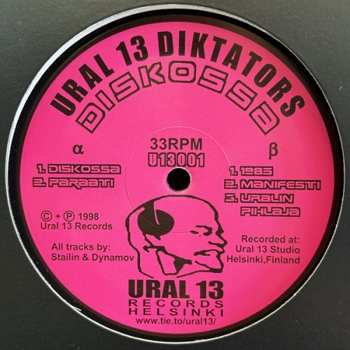 Ural 13 Diktators - Diskossa - 12" Vinyl