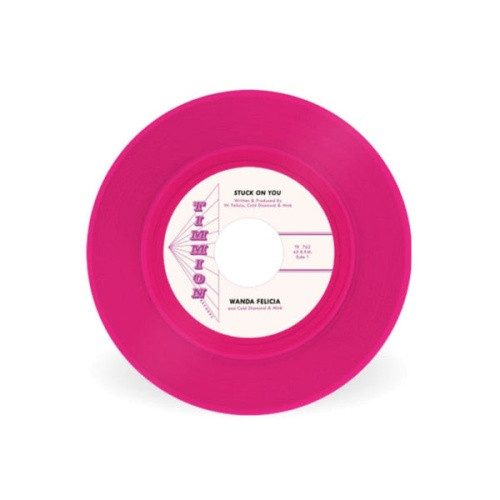Wanda Felicia & Cold Diamond & Mink - Stuck On You - 7" Colored Vinyl