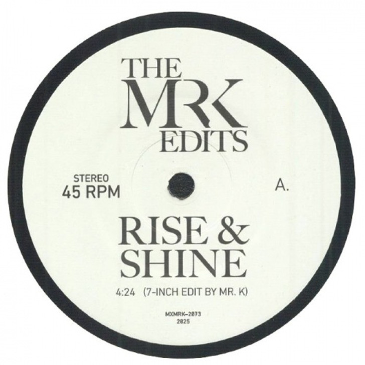 Mr. K - Rise & Shine / Church Girl Church - 7" Vinyl