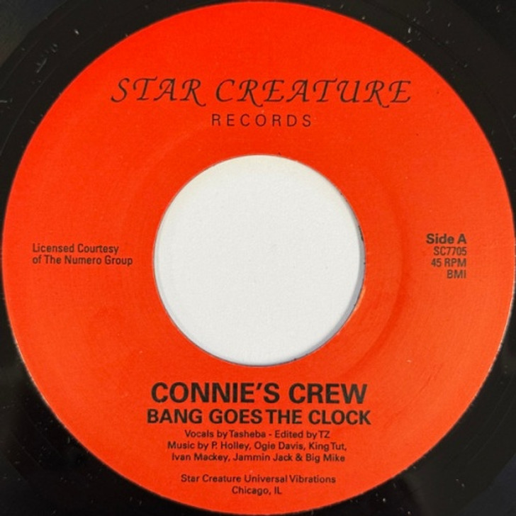 Connie's Crew / King Tut (Wroc-King) - Bang Goes The Clock / Power Of Tut - 7" Vinyl