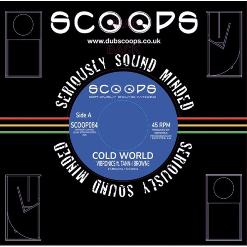 Vibronics Meets Tann-I Browne - Cold World - 7" Vinyl