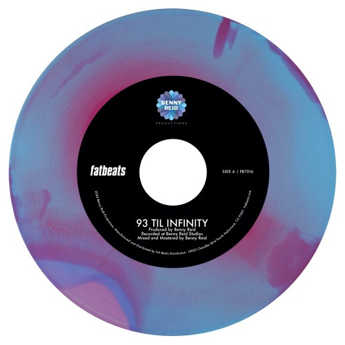 Benny Reid - 93 Til Infinity - 7" Colored Vinyl
