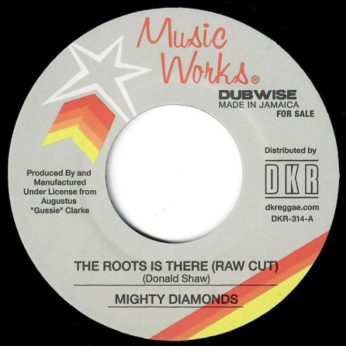 Mighty Diamonds - The Roots Is There (Raw Cut) - 7" Vinyl