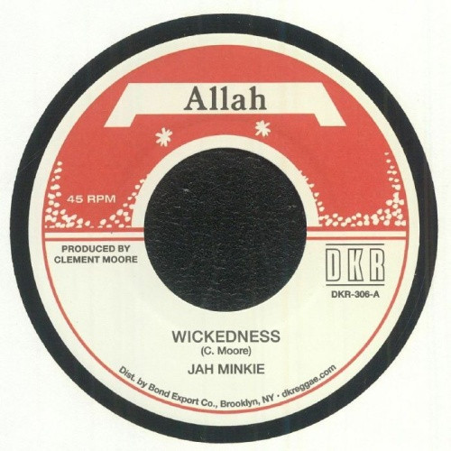 Jah Minkie - Wickedness - 7" Vinyl