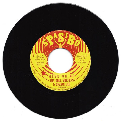 The Soul Surfers & Shawn Lee - Move On Up - 7" Vinyl