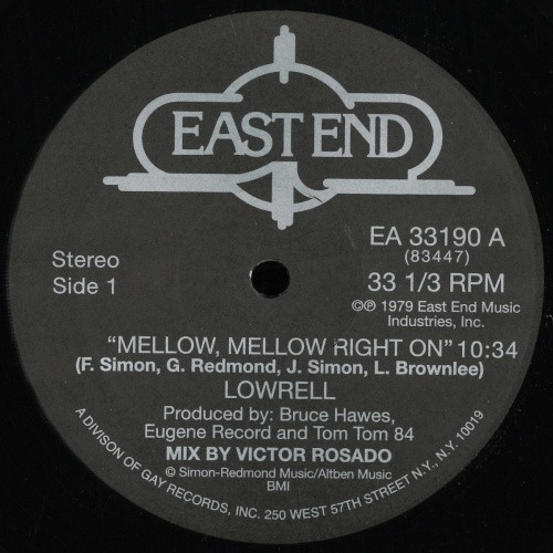 Lowrell / Sweet Potato Pie - Mellow, Mellow Right On / Hot Disco Night - 12" Vinyl