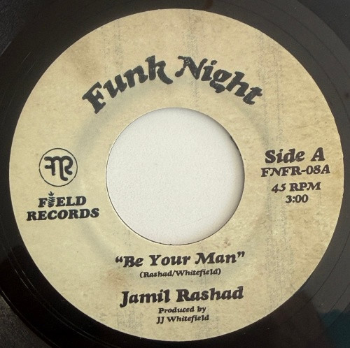 Jamil Rashad - Be Your Man - 7" Vinyl
