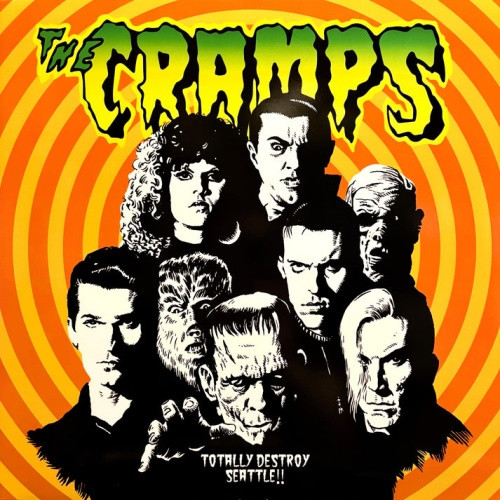 The Cramps - Totally Destroy Seattle!! - LP Vinyl