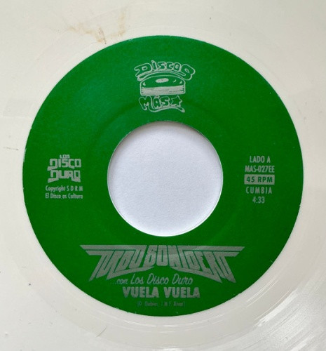 Turbo Sonidero con Los Discos Duro - Vuela Vuela (2025 Vocoder Version) - 7" Colored Vinyl