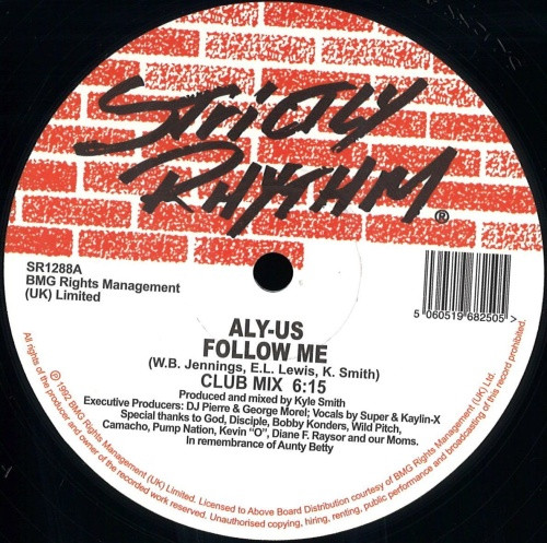 Aly-Us - Follow Me - 12" Vinyl
