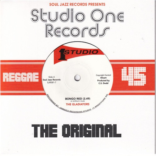 The Gladiators - Bongo Red - 7" Vinyl