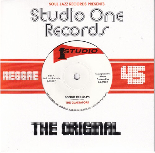 The Gladiators - Bongo Red - 7" Vinyl