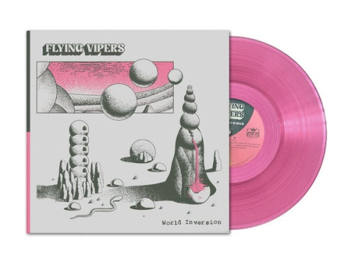 Flying Vipers - World Inversion - LP Pink Vinyl