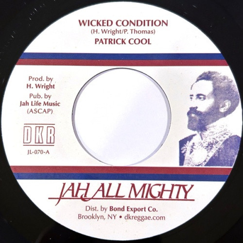 Patrick Cool - Wicked Condition - 7" Vinyl